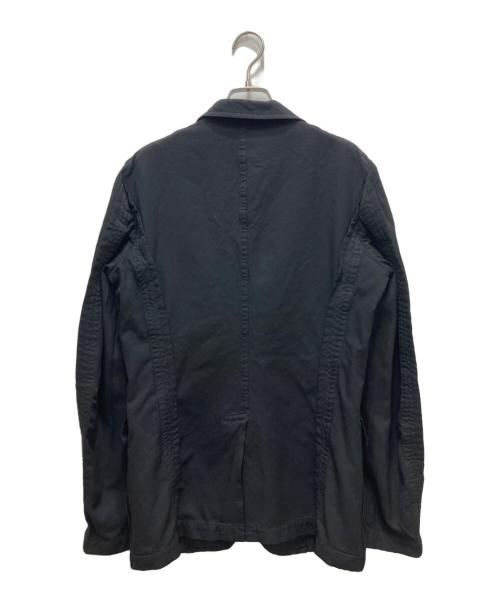 COMME des GARCONS HOMME PLUS（コムデギャルソンオムプリュス）COMME des GARCONS HOMME PLUS (コムデギャルソンオムプリュス) シームアウト3Bジャケット ブラック サイズ:Sの古着・服飾アイテム