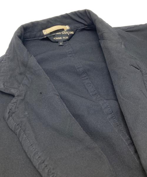 COMME des GARCONS HOMME PLUS（コムデギャルソンオムプリュス）COMME des GARCONS HOMME PLUS (コムデギャルソンオムプリュス) シームアウト3Bジャケット ブラック サイズ:Sの古着・服飾アイテム