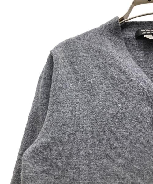 COMME des GARCONS HOMME DEUX（コムデギャルソン オム ドゥ）COMME des GARCONS HOMME DEUX (コムデギャルソン オム ドゥ) カーディガン グレー サイズ:Sの古着・服飾アイテム