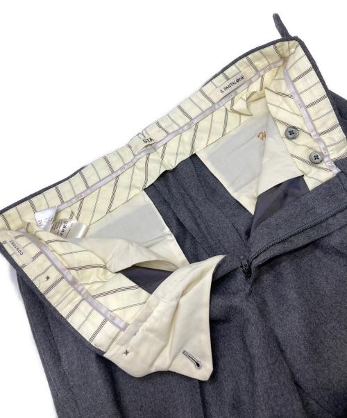 G.T.A（ジーティーアー）G.T.A (ジーティーアー) HERRICK/ウールテーパードパンツ グレー サイズ:48の古着・服飾アイテム