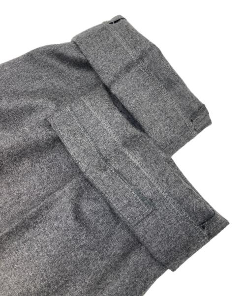 G.T.A（ジーティーアー）G.T.A (ジーティーアー) HERRICK/ウールテーパードパンツ グレー サイズ:48の古着・服飾アイテム