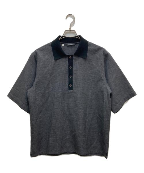 DOLCE & GABBANA（ドルチェ＆ガッバーナ）DOLCE & GABBANA (ドルチェ＆ガッバーナ) ポロシャツ グレー サイズ:48の古着・服飾アイテム
