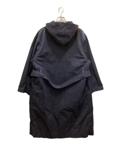 A-L（アール）A-L (アール) OVERSIZED HOOD COAT ネイビー サイズ:2の古着・服飾アイテム