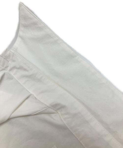 Mame Kurogouchi（マメクロゴウチ）Mame Kurogouchi (マメクロゴウチ) Nidom Cotton Oversized Shirt オーバーサイズシャツ ホワイト サイズ:2の古着・服飾アイテム