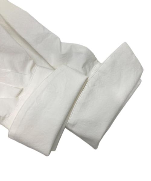 Mame Kurogouchi（マメクロゴウチ）Mame Kurogouchi (マメクロゴウチ) Nidom Cotton Oversized Shirt オーバーサイズシャツ ホワイト サイズ:2の古着・服飾アイテム