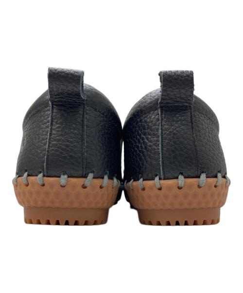 estacion（エスタシオ）estacion (エスタシオ) スリッポン ブラック サイズ:23.5の古着・服飾アイテム