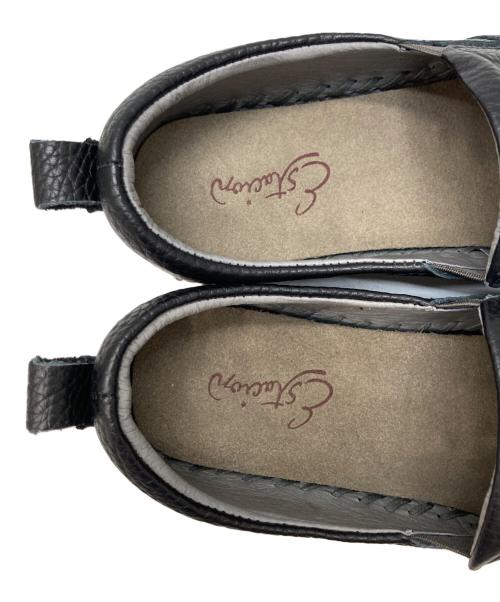 estacion（エスタシオ）estacion (エスタシオ) スリッポン ブラック サイズ:23.5の古着・服飾アイテム