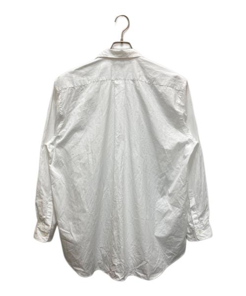 COMME des GARCONS HOMME（コムデギャルソン オム）COMME des GARCONS HOMME (コムデギャルソン オム) オーバーサイズアーカイブオープンカラーシャツ ホワイト サイズ:不明（実寸参照）の古着・服飾アイテム