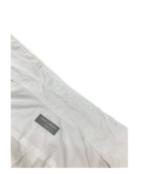 COMME des GARCONS HOMME（コムデギャルソン オム）COMME des GARCONS HOMME (コムデギャルソン オム) オーバーサイズアーカイブオープンカラーシャツ ホワイト サイズ:不明（実寸参照）の古着・服飾アイテム