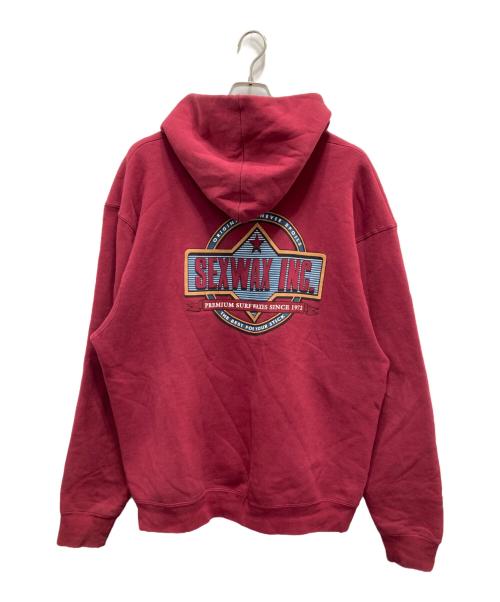 SEX WAX（セックスワックス）SEX WAX (セックスワックス) パーカー レッド サイズ:XLの古着・服飾アイテム