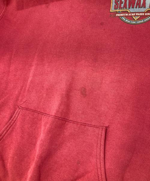 SEX WAX（セックスワックス）SEX WAX (セックスワックス) パーカー レッド サイズ:XLの古着・服飾アイテム