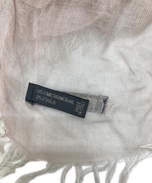 FALIERO SARTI（ファリエロサルティ）Faliero Sarti (ファリエロサルティ) 大判ストール ベージュの古着・服飾アイテム