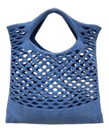 GOOD GOOD SISSEY MIYAKE（グッドグッズ イッセイミヤケ）の古着「ハンドバッグ」｜ブルー