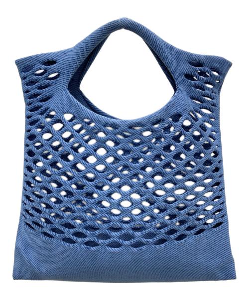 GOOD GOOD SISSEY MIYAKE（グッドグッズ イッセイミヤケ）GOOD GOOD SISSEY MIYAKE (グッドグッズ イッセイミヤケ) ハンドバッグ ブルーの古着・服飾アイテム