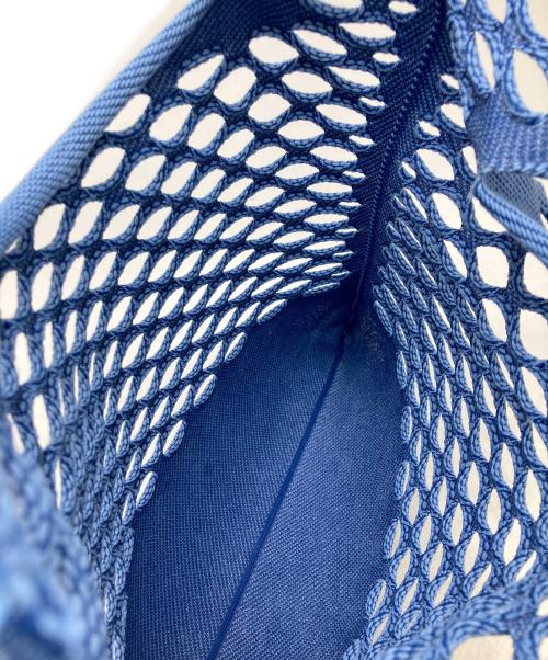 GOOD GOOD SISSEY MIYAKE（グッドグッズ イッセイミヤケ）GOOD GOOD SISSEY MIYAKE (グッドグッズ イッセイミヤケ) ハンドバッグ ブルーの古着・服飾アイテム