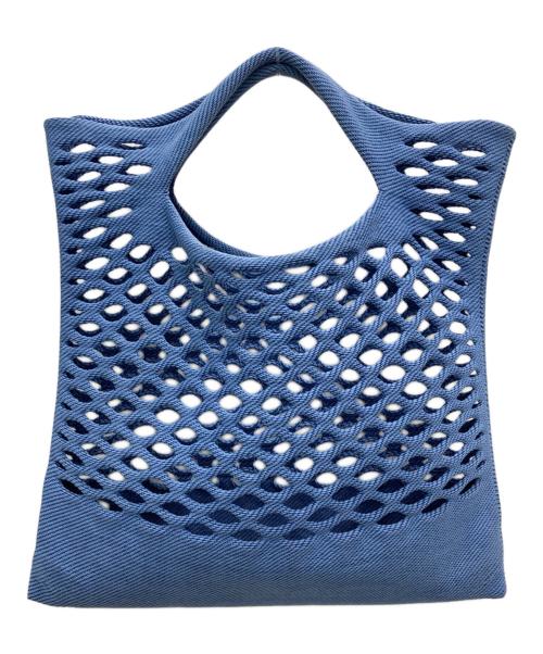 GOOD GOOD SISSEY MIYAKE（グッドグッズ イッセイミヤケ）GOOD GOOD SISSEY MIYAKE (グッドグッズ イッセイミヤケ) ハンドバッグ ブルーの古着・服飾アイテム