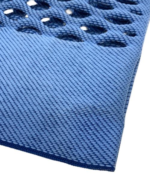 GOOD GOOD SISSEY MIYAKE（グッドグッズ イッセイミヤケ）GOOD GOOD SISSEY MIYAKE (グッドグッズ イッセイミヤケ) ハンドバッグ ブルーの古着・服飾アイテム