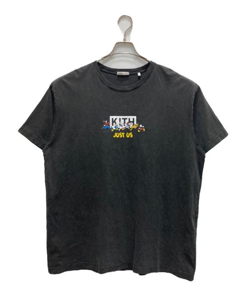 KITH（キス）KITH (キス) DISNEY (ディズニー) プリントTシャツ ブラック サイズ:XLの古着・服飾アイテム