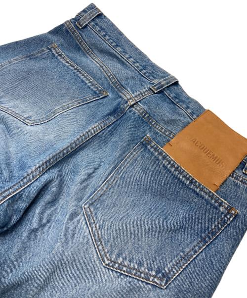 jacquemus（ジャックムス）jacquemus (ジャックムス) De-Nimes ストレートデニムパンツ ブルー サイズ:33の古着・服飾アイテム