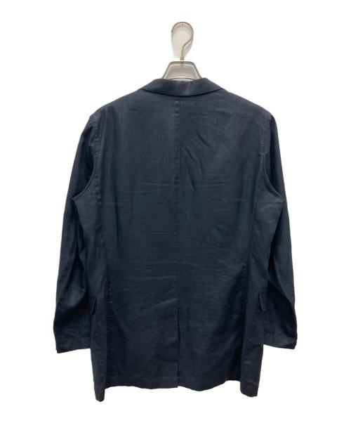 MACKINTOSH PHILOSOPHY（マッキントッシュ フィロソフィー）MACKINTOSH PHILOSOPHY (マッキントッシュ フィロソフィー) リネンテーラードジャケット ネイビー サイズ:42の古着・服飾アイテム
