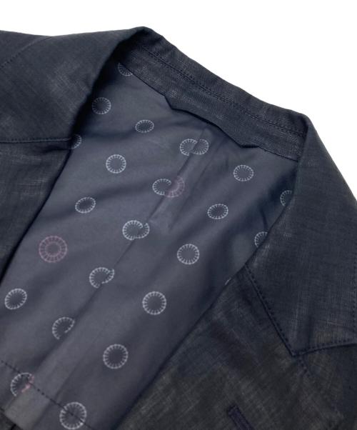 MACKINTOSH PHILOSOPHY（マッキントッシュ フィロソフィー）MACKINTOSH PHILOSOPHY (マッキントッシュ フィロソフィー) リネンテーラードジャケット ネイビー サイズ:42の古着・服飾アイテム