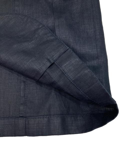 MACKINTOSH PHILOSOPHY（マッキントッシュ フィロソフィー）MACKINTOSH PHILOSOPHY (マッキントッシュ フィロソフィー) リネンテーラードジャケット ネイビー サイズ:42の古着・服飾アイテム