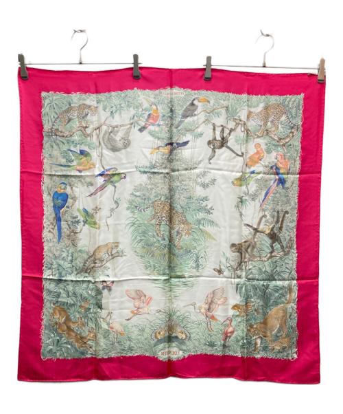 HERMES（エルメス）HERMES (エルメス) カレ90 ピンクの古着・服飾アイテム