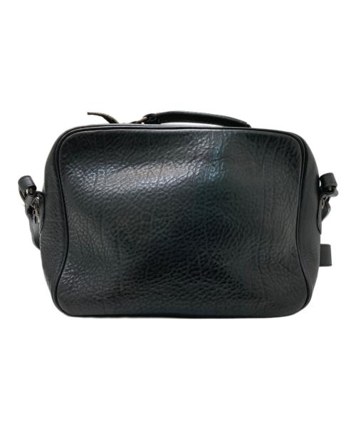 Timberland（ティンバーランド）Timberland (ティンバーランド) ヴィンテージレザーショルダーバッグ ブラックの古着・服飾アイテム