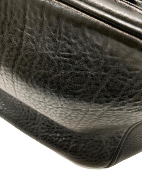 Timberland（ティンバーランド）Timberland (ティンバーランド) ヴィンテージレザーショルダーバッグ ブラックの古着・服飾アイテム