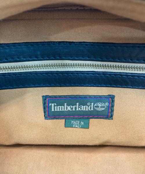 Timberland（ティンバーランド）Timberland (ティンバーランド) ヴィンテージレザーショルダーバッグ ブラックの古着・服飾アイテム