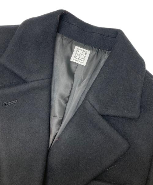 L`AUBE BLANC（ローブ ブラン）L`AUBE BLANC (ローブ ブラン) ベルテッドチェスターコート ブラック サイズ:Fの古着・服飾アイテム