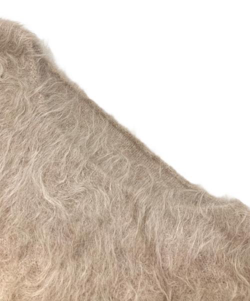 anuans（アニュアンス）anuans (アニュアンス) スーリーアルパカショートニットプルオーバー ベージュ サイズ:FREEの古着・服飾アイテム