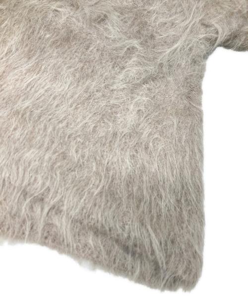 anuans（アニュアンス）anuans (アニュアンス) スーリーアルパカショートニットプルオーバー ベージュ サイズ:FREEの古着・服飾アイテム