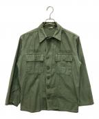 US ARMYユーエスアーミー）の古着「ユーティリティシャツ」｜カーキ