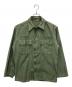US ARMY（ユーエスアーミー）の古着「ユーティリティシャツ」｜カーキ