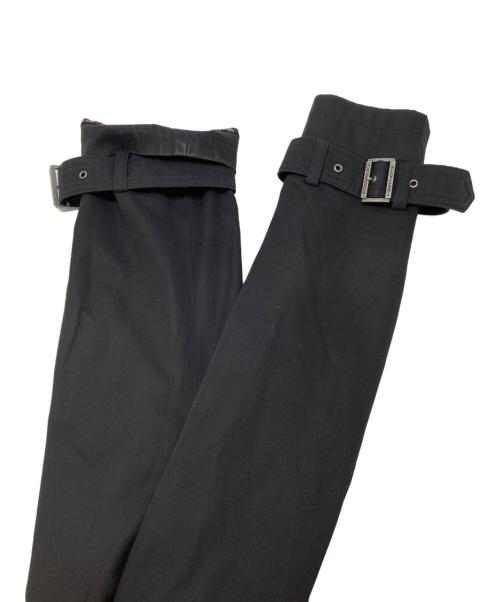 BURBERRY BLACK LABEL（バーバリーブラックレーベル）BURBERRY BLACK LABEL (バーバリーブラックレーベル) トレンチコート ブラック サイズ:Mの古着・服飾アイテム