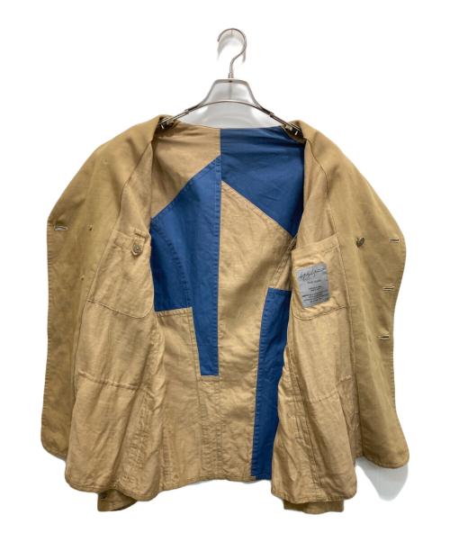 Yohji Yamamoto pour homme（ヨウジヤマモト プールオム）Yohji Yamamoto pour homme (ヨウジヤマモト プールオム) 8ボタンジャケット ベージュ サイズ:3の古着・服飾アイテム
