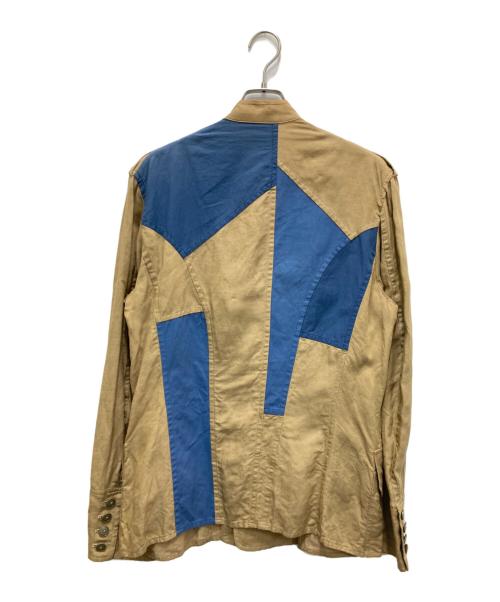 Yohji Yamamoto pour homme（ヨウジヤマモト プールオム）Yohji Yamamoto pour homme (ヨウジヤマモト プールオム) 8ボタンジャケット ベージュ サイズ:3の古着・服飾アイテム