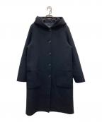 Burberry'sバーバリー）の古着「フーデッドコート」｜ネイビー