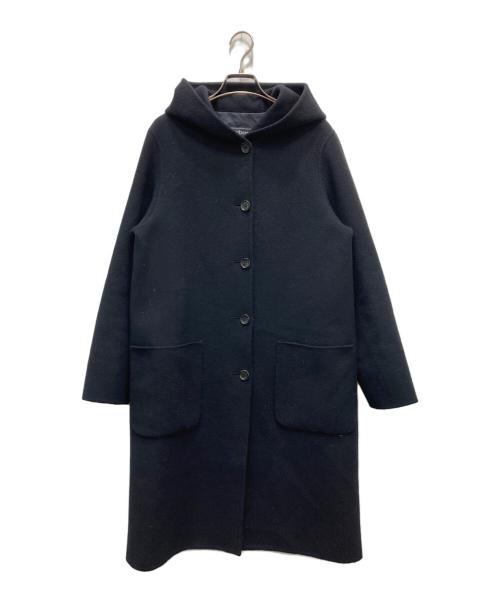 Burberry's（バーバリー）Burberry's (バーバリーズ) フーデッドコート ネイビー サイズ:40の古着・服飾アイテム