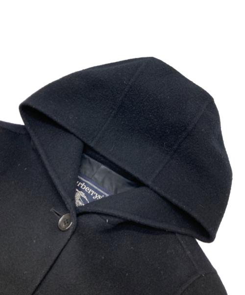Burberry's（バーバリー）Burberry's (バーバリーズ) フーデッドコート ネイビー サイズ:40の古着・服飾アイテム