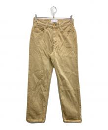 Tu es mon TRESOR（トゥ エ モン トレゾア）の古着「シンチバックデニムパンツ」｜ブラウン