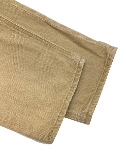 Tu es mon TRESOR（トゥ エ モン トレゾア）Tu es mon TRESOR (トゥ エ モン トレゾア) シンチバックデニムパンツ ブラウン サイズ:27の古着・服飾アイテム