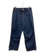 GRAMICCI×BEAMSグラミチ×ビームス）の古着「別注 デニム オーバーパンツ」｜インディゴ