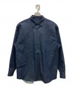 COMOLIコモリ）の古着「デニムコモリシャツ」｜インディゴ