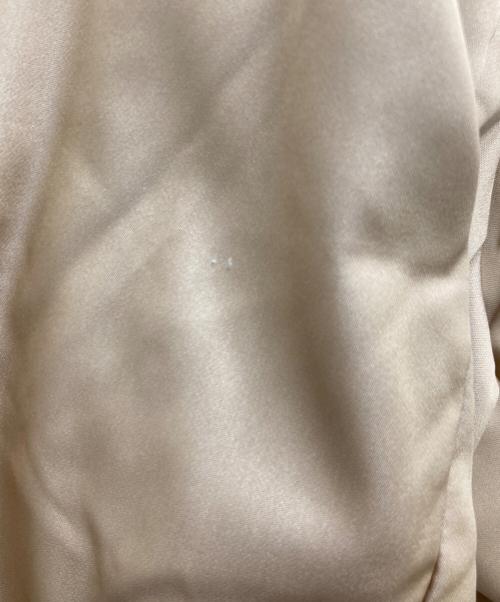 Aquascutum（アクアスキュータム）Aquascutum (アクアスキュータム) フォックスファー付ダウンコート ブラウン サイズ:8の古着・服飾アイテム