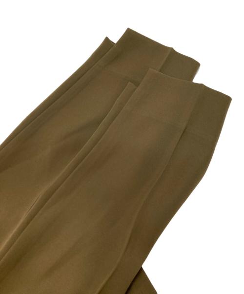FEMMENT（ファモン）FEMMENT (ファモン) フロントタックパンツ カーキ サイズ:2の古着・服飾アイテム