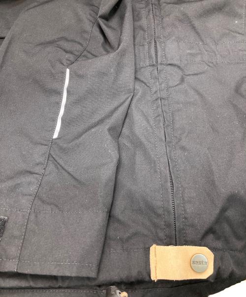 sasta（サスタ）sasta (サスタ) アノラックパーカー ブラック サイズ:Mの古着・服飾アイテム