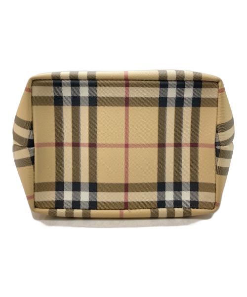 BURBERRY（バーバリー）BURBERRY (バーバリー) ハンドバッグ ベージュの古着・服飾アイテム