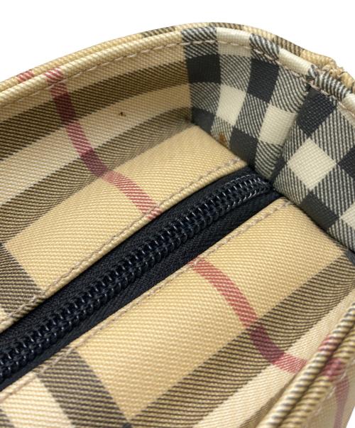 BURBERRY（バーバリー）BURBERRY (バーバリー) ハンドバッグ ベージュの古着・服飾アイテム